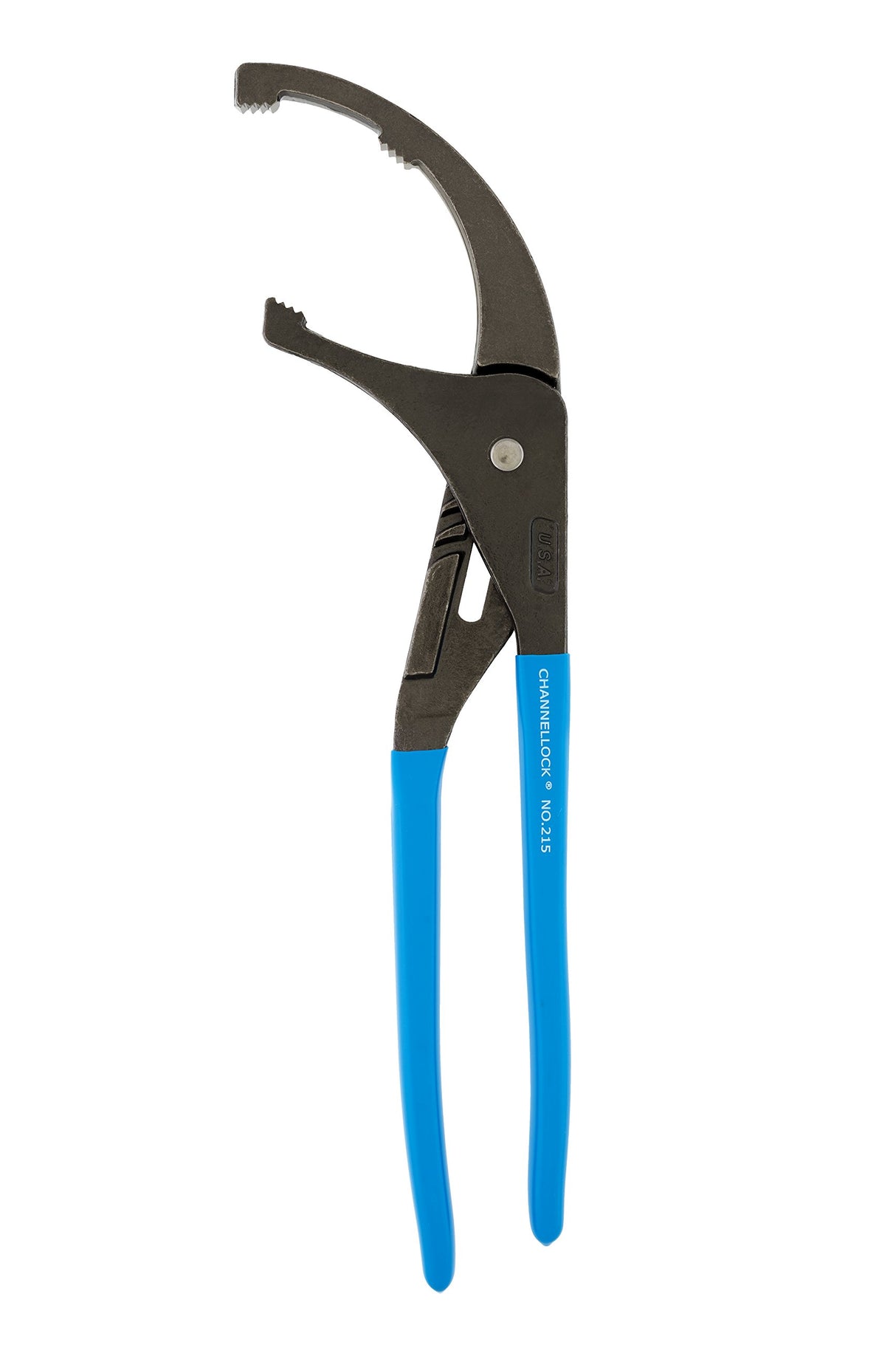 CHANNELLOCK 209 9-inch Oil Filter/PVC Pliers | Made in USA | 1.75 to 3-inch Jaw Capacity | Forged High Carbon Steel | Ideal for Engine Oil Filters, Conduit, and Fittings