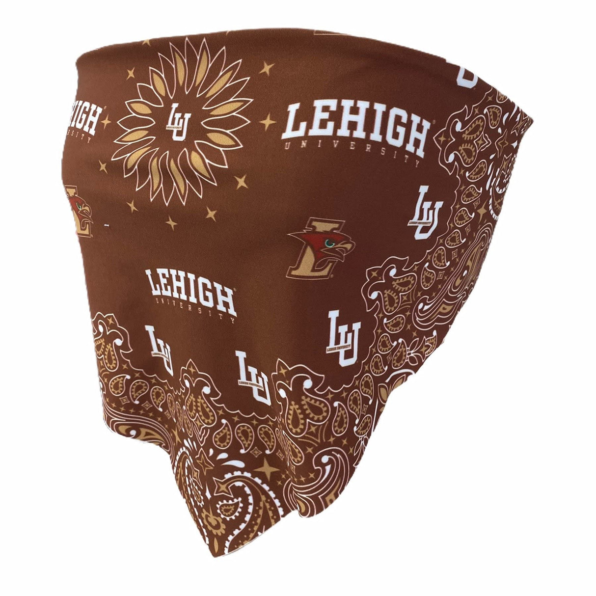 Lojobands Women's Bandana Top Tailgate Outfit College Tank Top Crop Top Made in USA One Size Fits Most