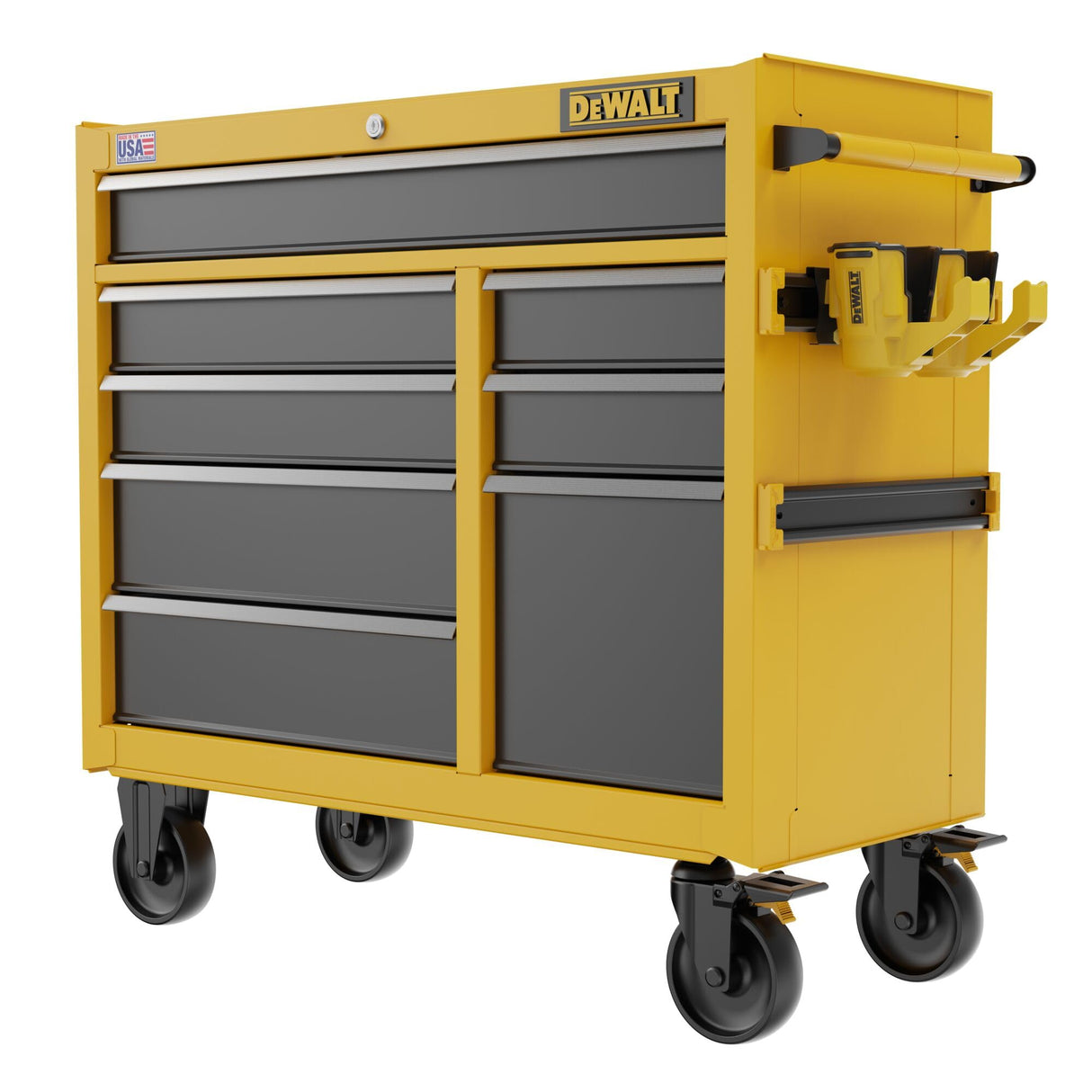 DEWALT Tool Chest with 9 Drawers, 41 Inch, 100lb Drawer Capacity, DEWALT Workshop Storage System Compatible (DWST41092)