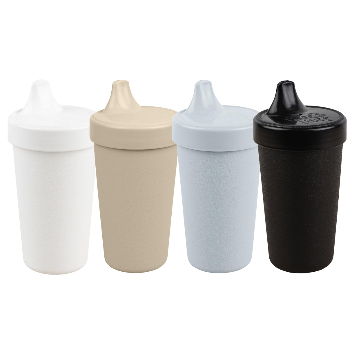 Re-Play Made in USA 10 Oz. Sippy Cups for Toddlers, Pack of 4 - Reusable Spill Proof Cups for Kids, Dishwasher/Microwave Safe - Hard Spout Sippy Cups for Toddlers 3.13" x 6.25", Desert Roses