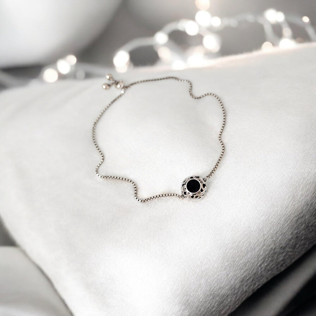 Bottled Up Designs Handmade Vintage Lace Adjustable Slider Bracelet, Recycled Glass, Sterling Silver, Eco Friendly, Made in USA, Birthday Gifts, Mothers Day, Women (Olive Wine Bottle)