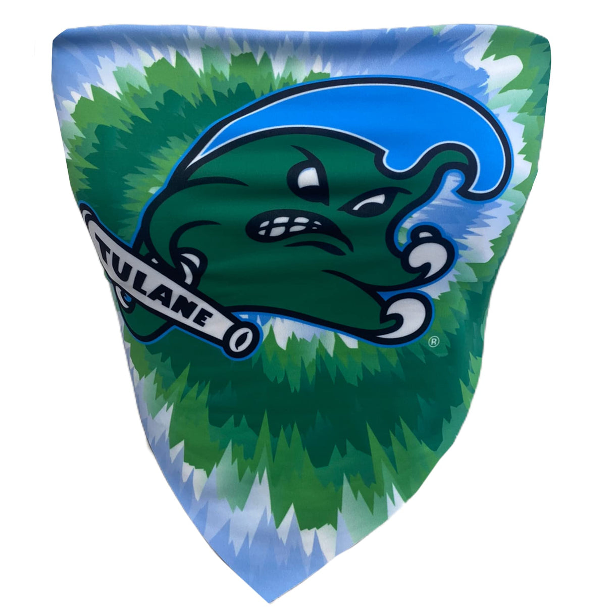 Lojobands Women's Bandana Top Tailgate Outfit College Tank Top Crop Top Made in USA One Size Fits Most