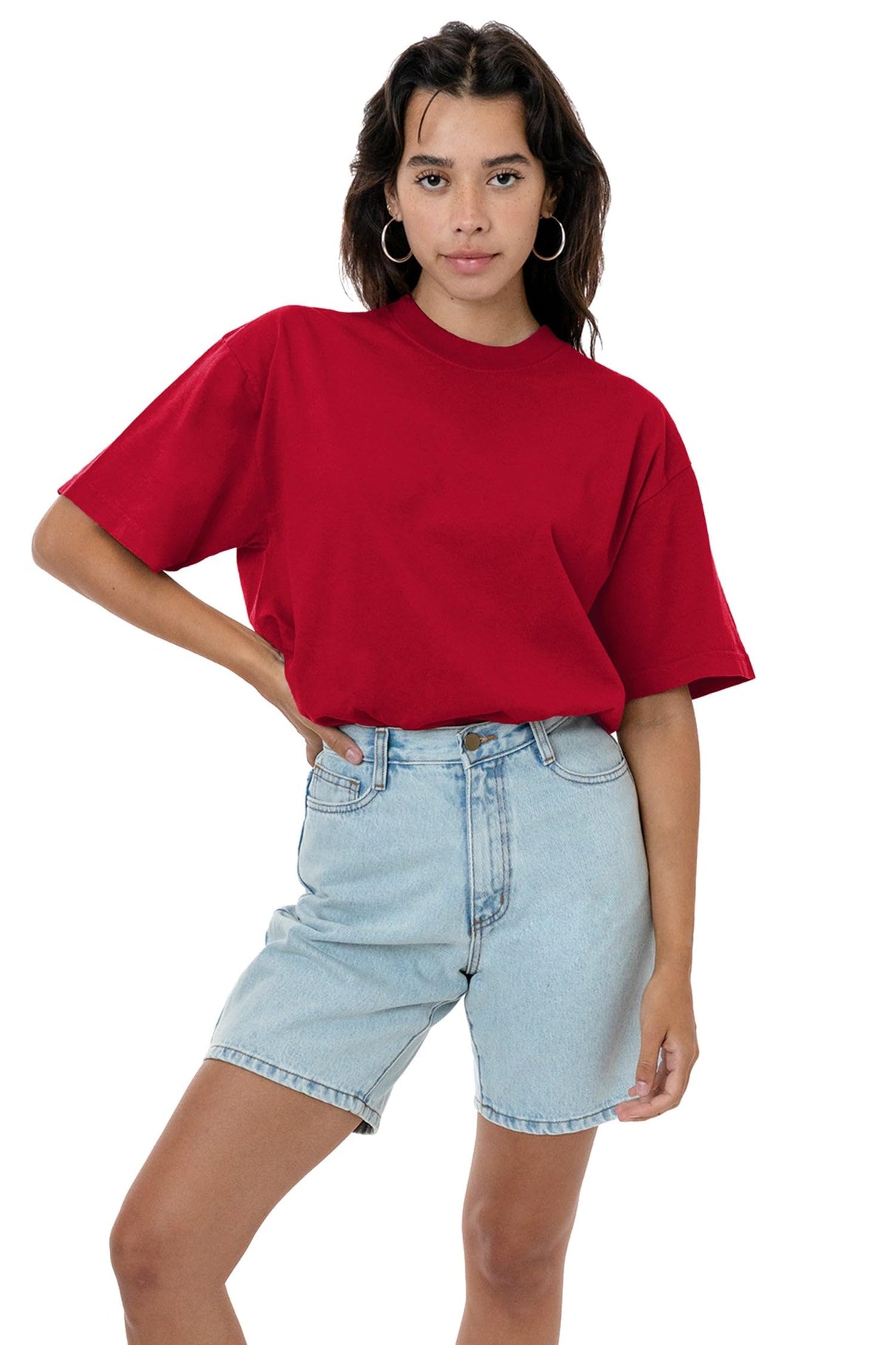 1801 - 6.5oz T-Shirt, Made In USA, Garment-Dyed, Shrink-Free, Relaxed Fit