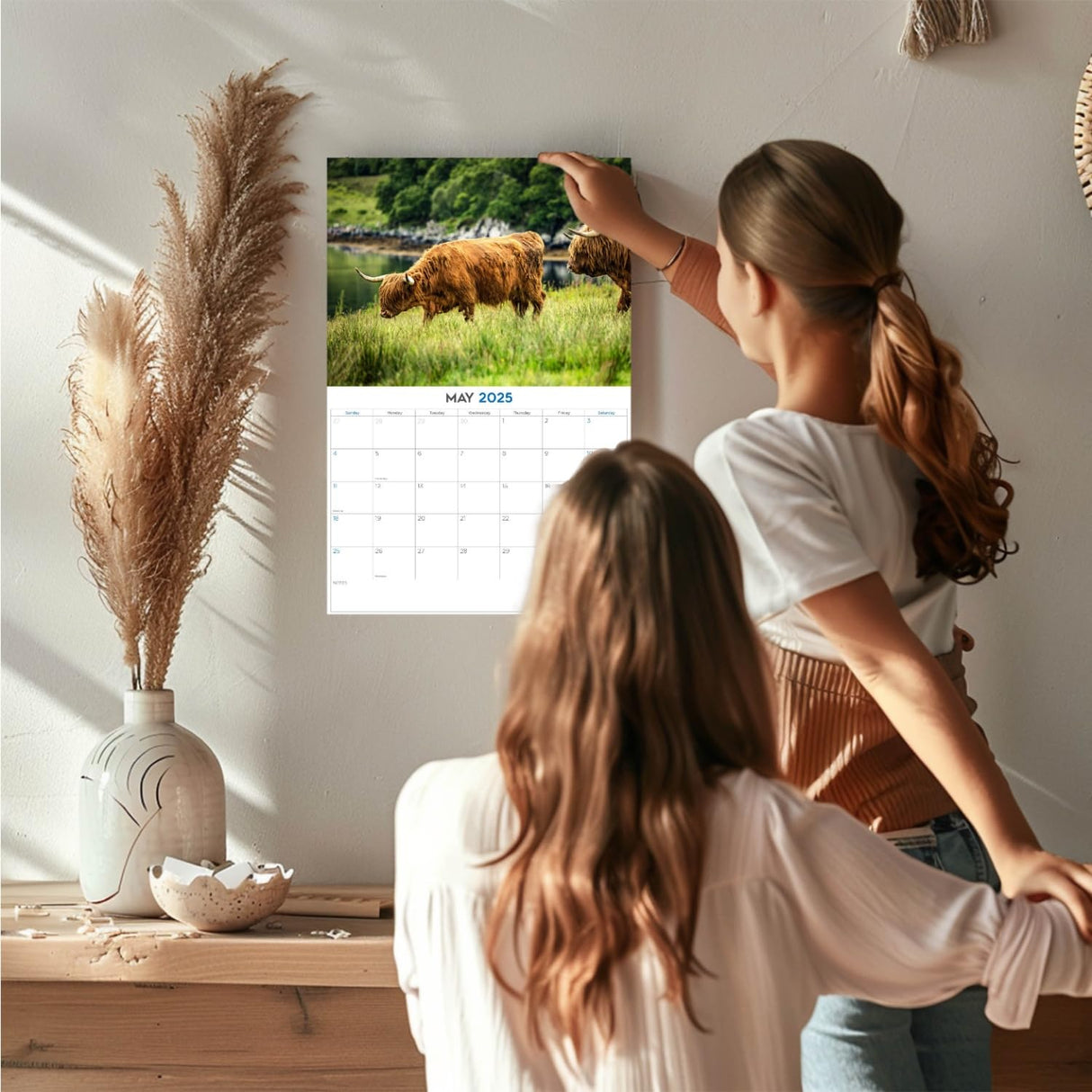 Trump Calendar 2025 Donald Trump Gifts 45 47 President Monthly Wall Calender 12 Month - MAGA - Made In The USA