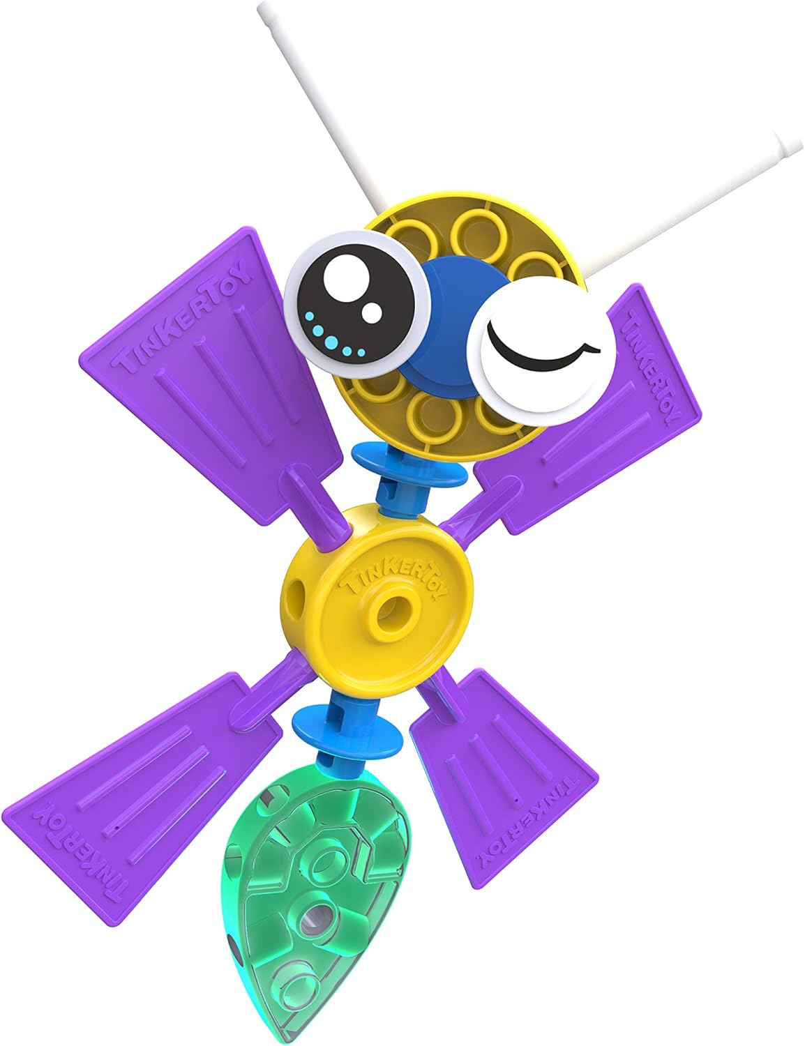 Tinkertoy Adventures Building Set - 100 Parts - Ages 3 & Up - Creative Preschool Toy