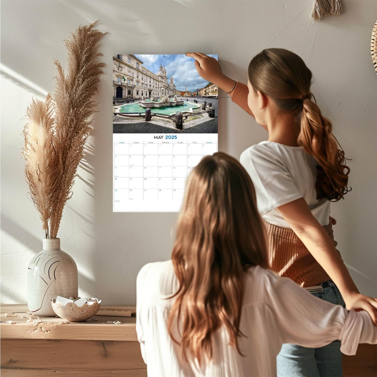 Trump Calendar 2025 Donald Trump Gifts 45 47 President Monthly Wall Calender 12 Month - MAGA - Made In The USA