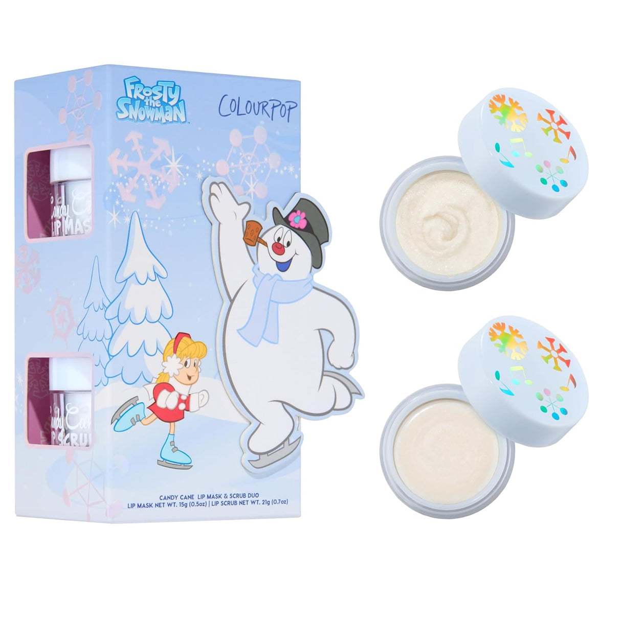 ColourPop Frosty the Snowman x ColourPop Welcome to the North Pole Lip Mask & Scrub Duo