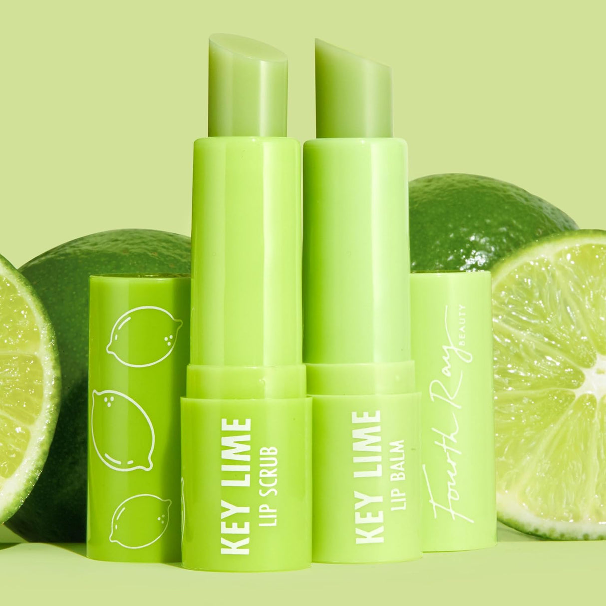 ColourPop Lip Scrub - Moisturizing Lip Exfoliator to Buff & Soften Lips - Formulated with Sugar Crystals, Cocoa & Shea Butter & Vitamin E - Key Lime (0.14 oz)