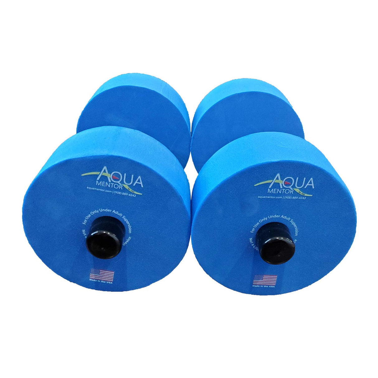 Water Dumbbells - Made in The USA - Great Water Weights for Fitness, Strength, and Aerobics - Set of 2