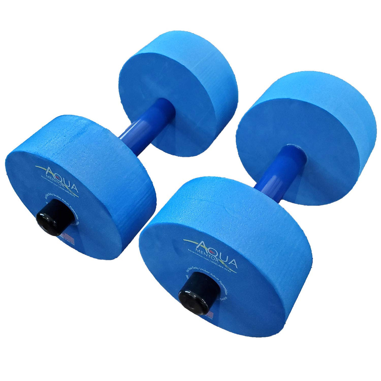 Water Dumbbells - Made in The USA - Great Water Weights for Fitness, Strength, and Aerobics - Set of 2