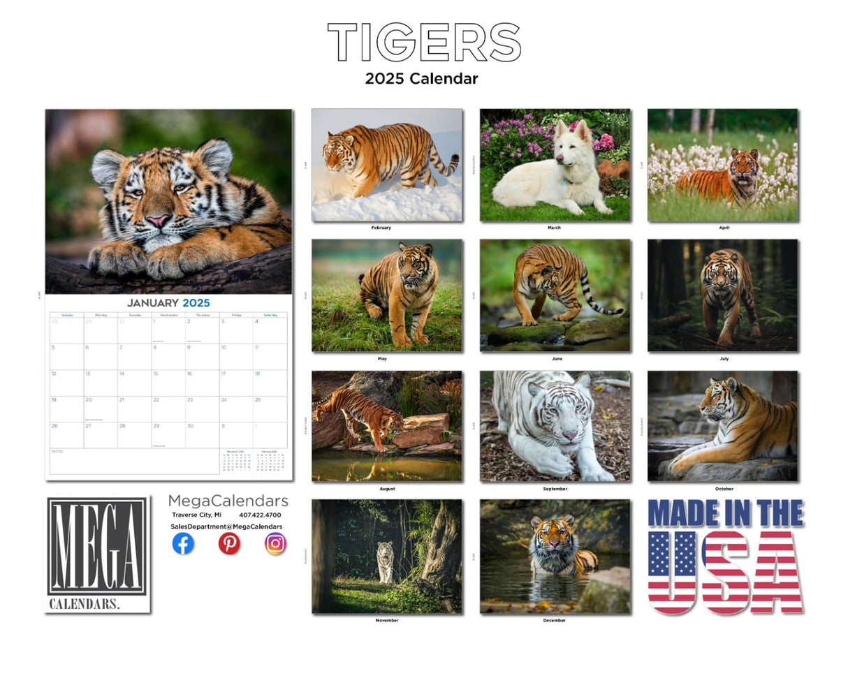 Trump Calendar 2025 Donald Trump Gifts 45 47 President Monthly Wall Calender 12 Month - MAGA - Made In The USA