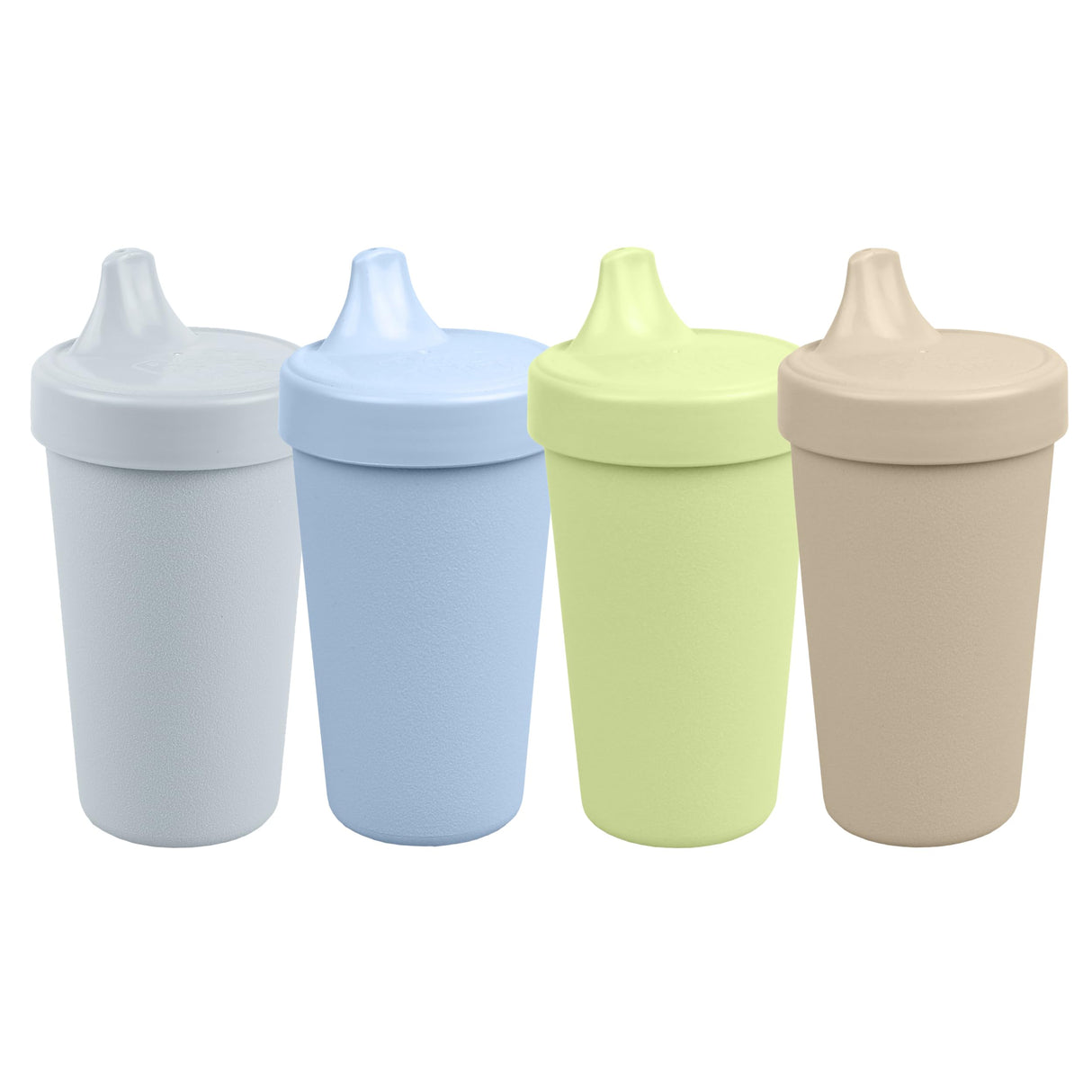 Re-Play Made in USA 10 Oz. Sippy Cups for Toddlers, Pack of 4 - Reusable Spill Proof Cups for Kids, Dishwasher/Microwave Safe - Hard Spout Sippy Cups for Toddlers 3.13" x 6.25", Desert Roses