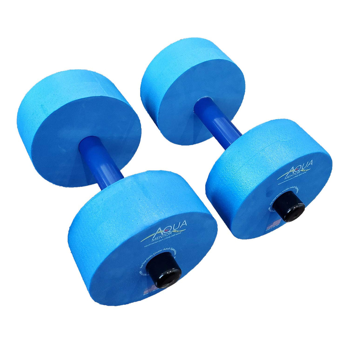 Water Dumbbells - Made in The USA - Great Water Weights for Fitness, Strength, and Aerobics - Set of 2