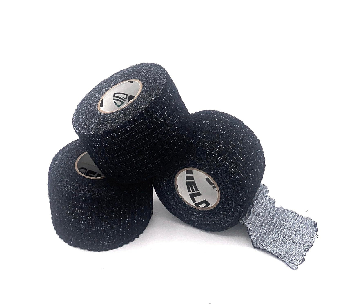 SHIELD | Weightlifting Tape - Made in USA, Hook Grip, Cross-Training, WOD Grip Tape 3-Pack– Durable, Non-Slip, Comfortable Stretchy Athletic Tape – Thumb, Wrist, Finger Protection (Pink)