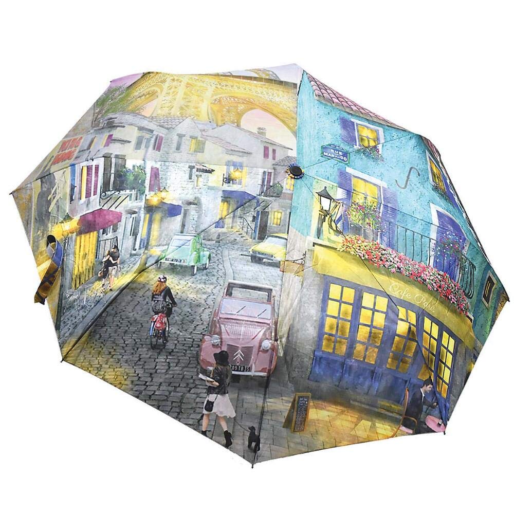 Springbok Compact Travel Size Full Size Canopy Umbrella with Auto Open/Close Button