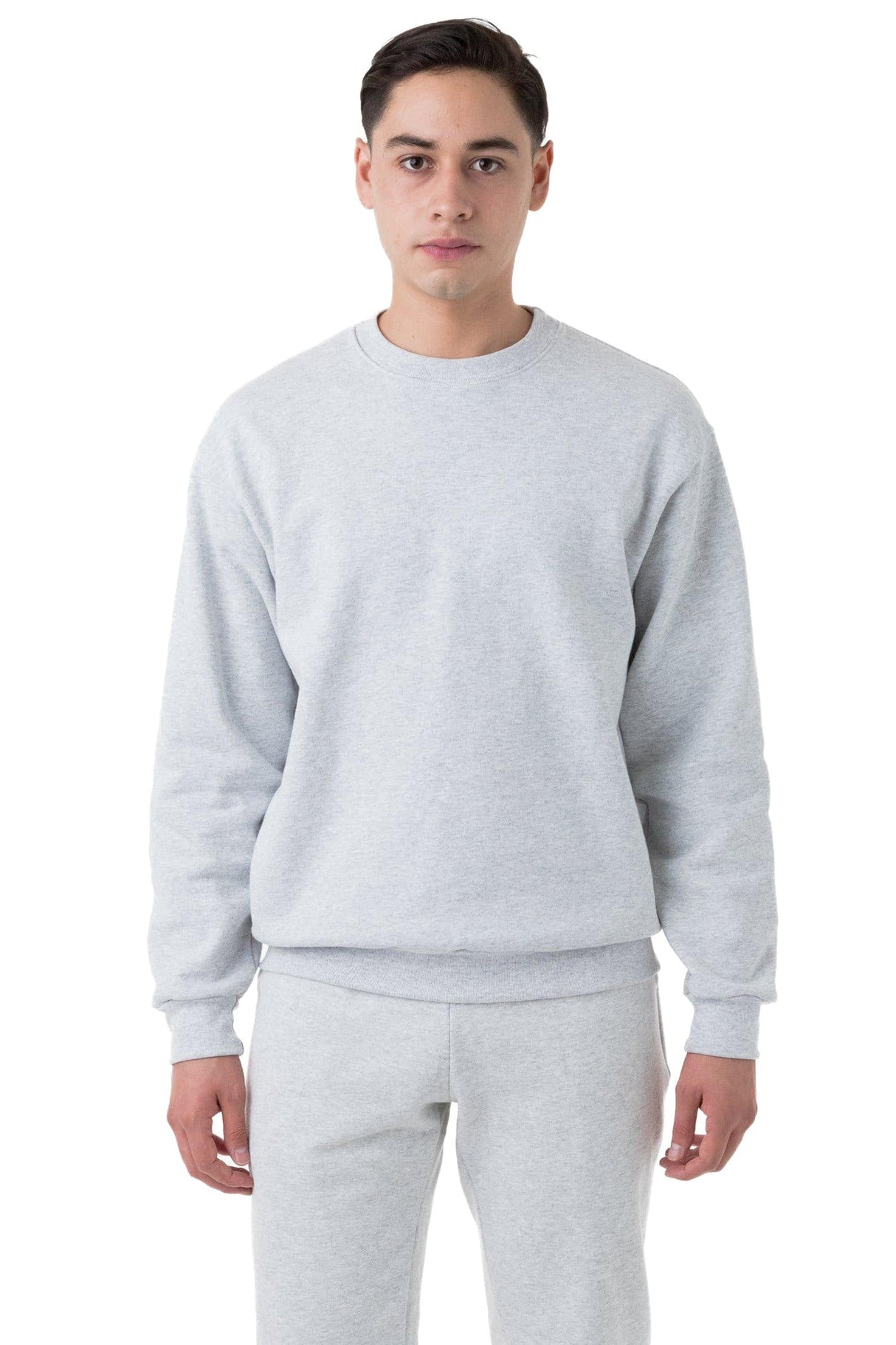 Los Angeles Apparel Heavy Fleece Crewneck Sweater (Piece Dye)