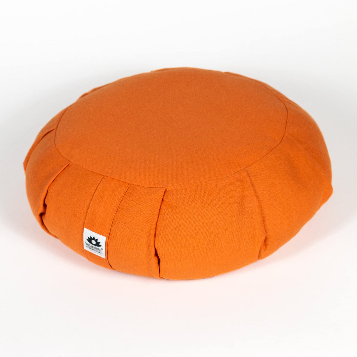 Meditation Cushion, Round, Buckwheat Husk Filled, Floor Pillow or Cushions, Yoga Seat, Zafu, Made in the USA