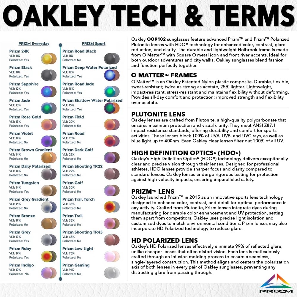 Oakley OO9102 HOLBROOK Square Sunglasses for Men - High Bridge Fit - USA Flag Cleaning Kit and Leash - PREMIUM BUNDLE