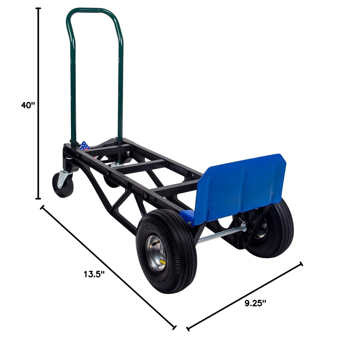 700 lb Capacity Ultra Lightweight Super Strong Nylon Convertible Hand Truck & Dolly
