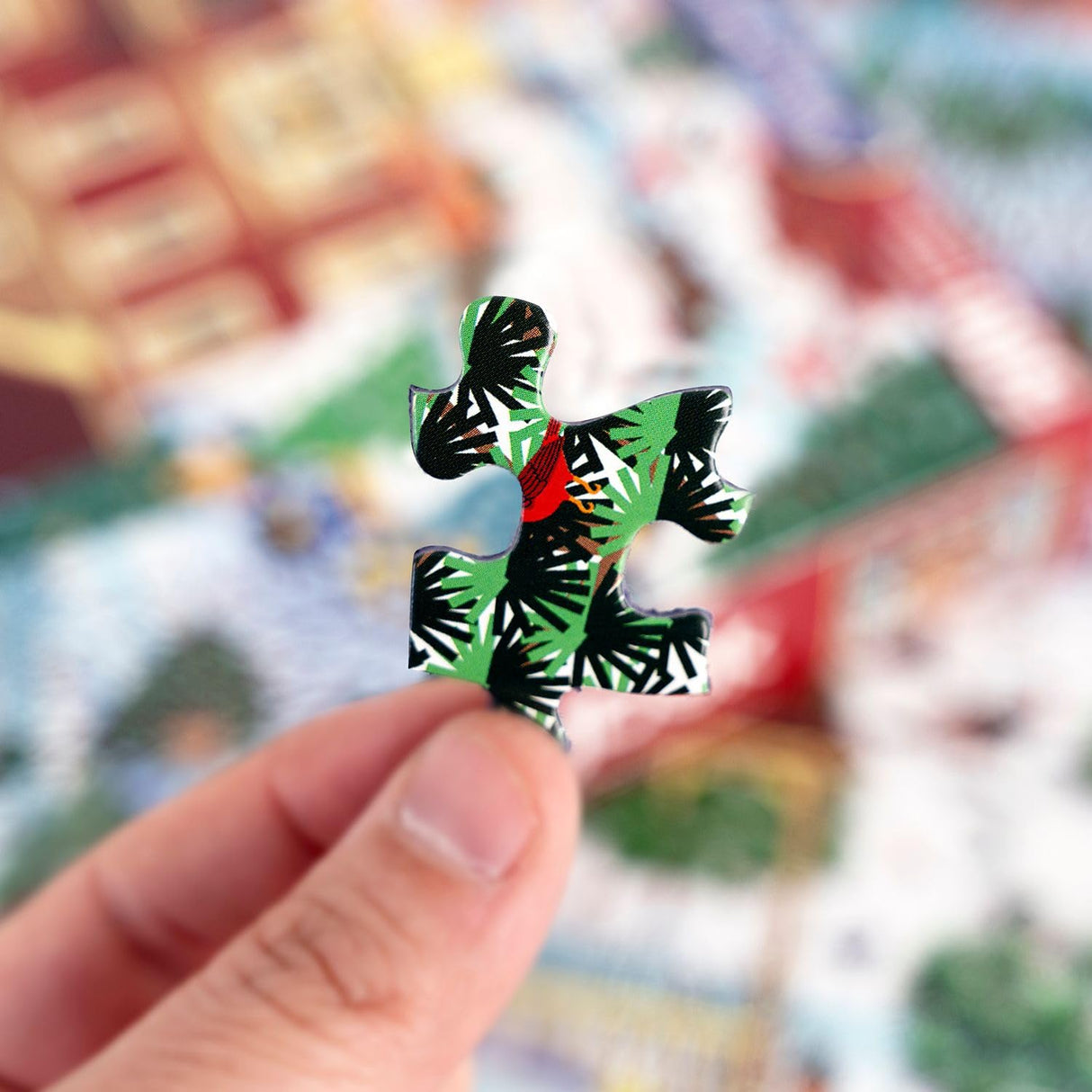 Springbok's Winter Bed and Breakfast 500 Piece Jigsaw Puzzle by Artist Mark Frost Features a Classic Image of Winter Travels