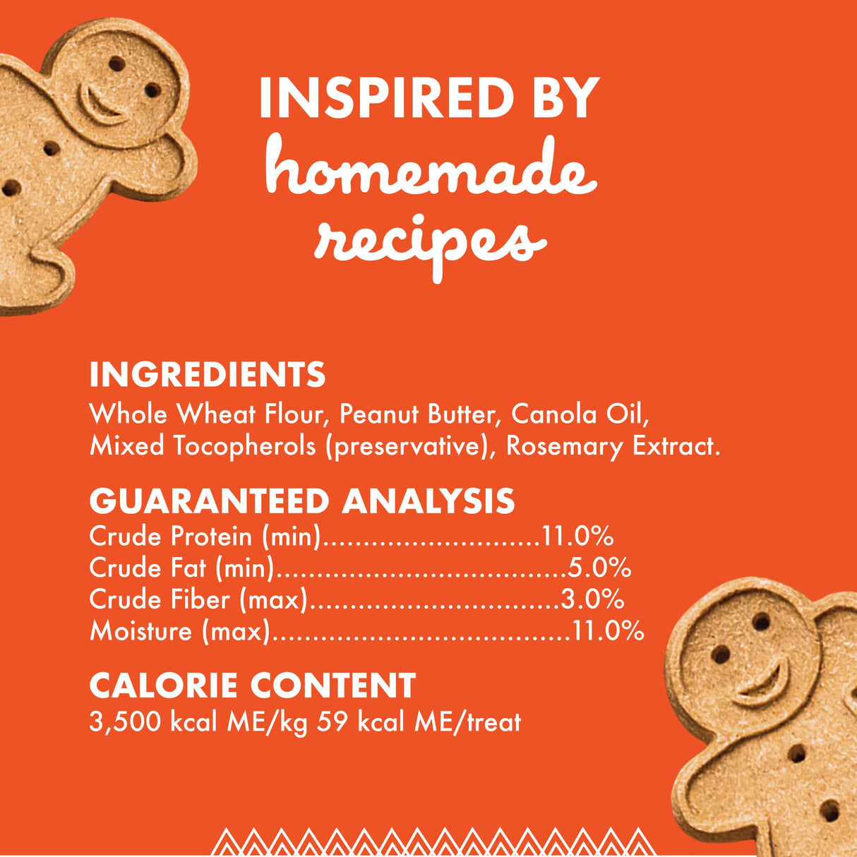 Buddy Biscuits 2 lb Bag of Crunchy Dog Treats, Made with Peanut Butter