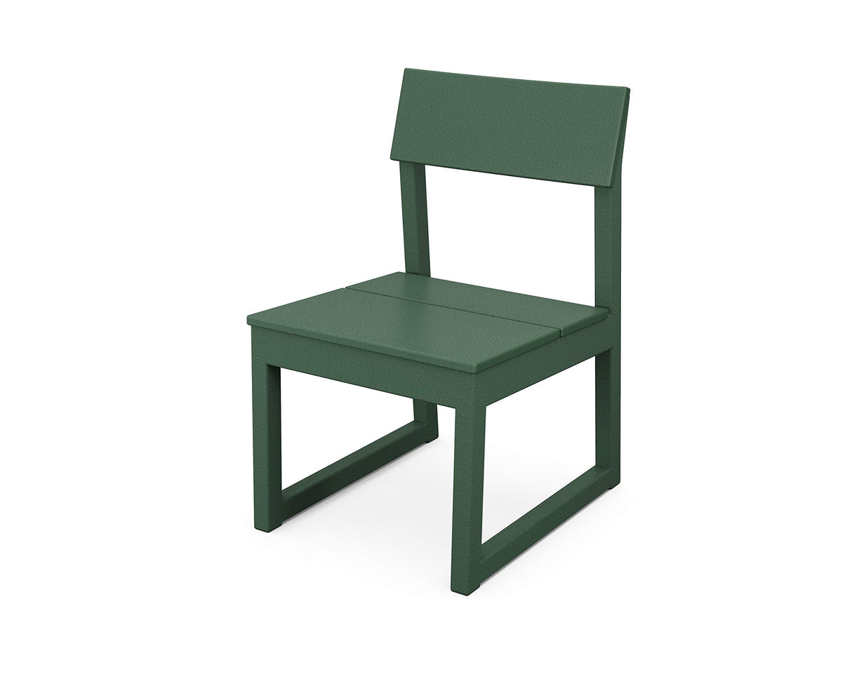 POLYWOOD® Edge Dining Chair, Black