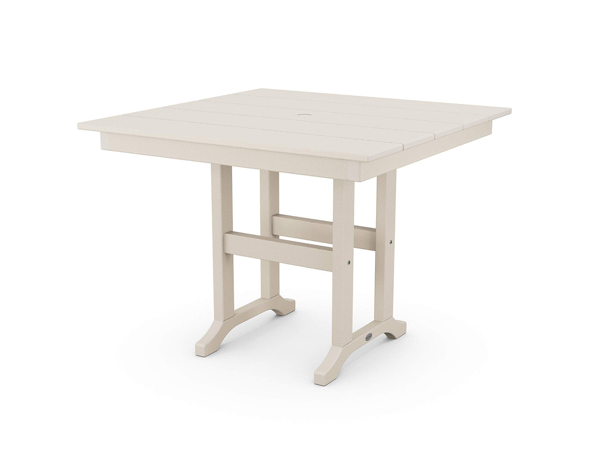 POLYWOOD® Tables Dining Table, Slate Grey