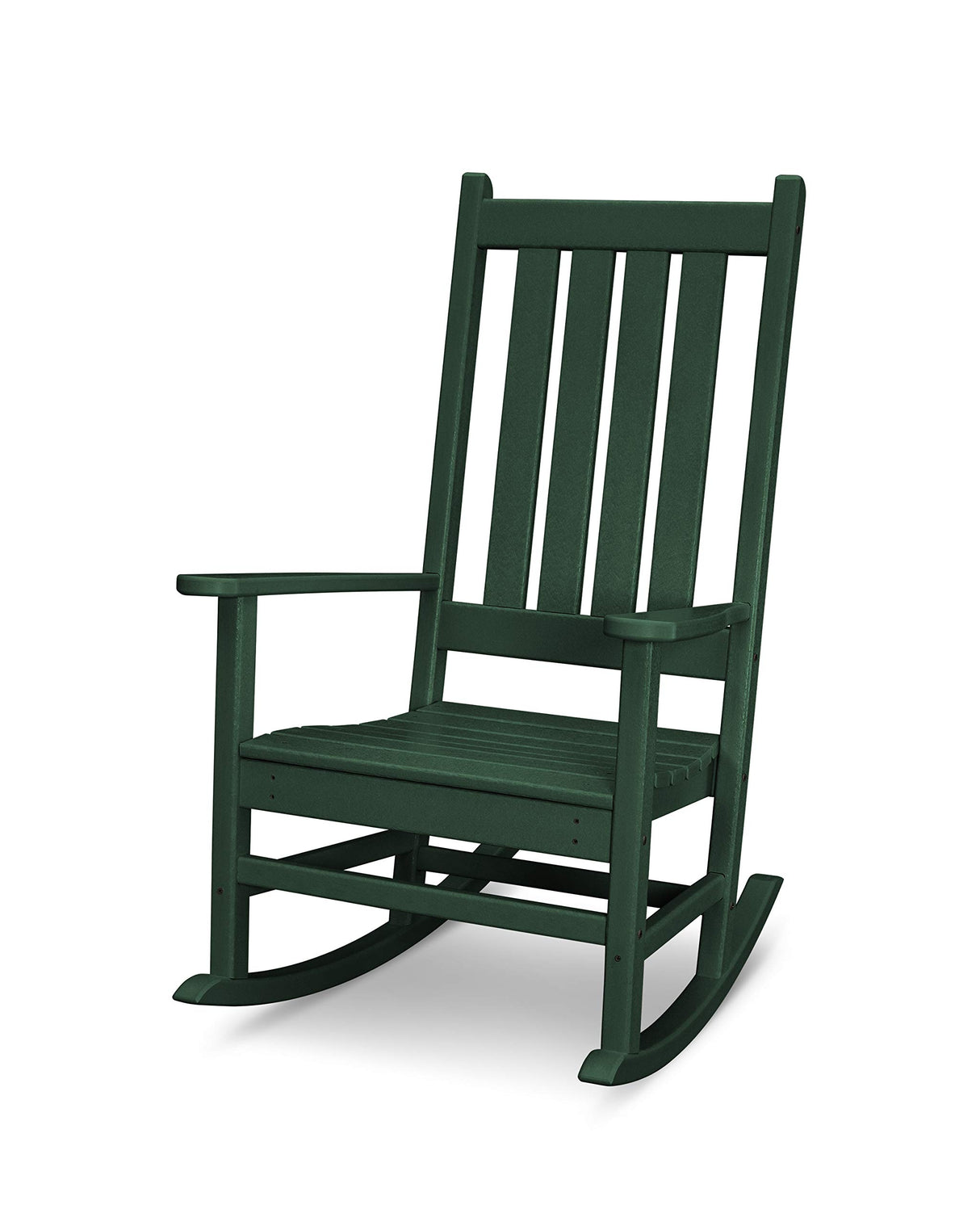 POLYWOOD® Vineyard Porch Rocking Chair (Black)