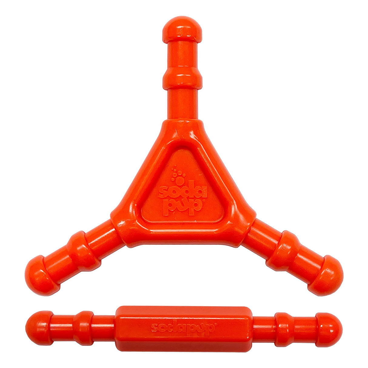 SodaPup Honey Pot – Durable Dog Treat Dispenser & Enrichment Toy Made in USA from Non-Toxic, Pet Safe, Food Safe Natural Rubber Material for Mental Stimulation, Problem Chewing, Calming Nerves, & More