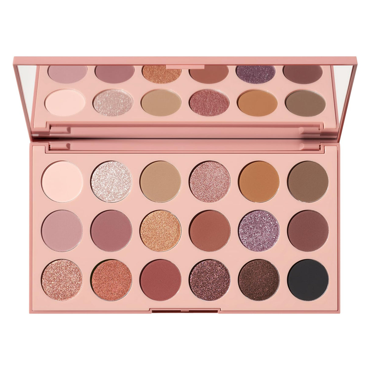 Morphe 18CT Makeup Palette - Matte Essentials Artistry Palette with Cool-Toned, All Matte Shades - Made to Build, Blend & Layer Flawlessly for Everyday, Versatile Makeup Looks (0.68 oz)