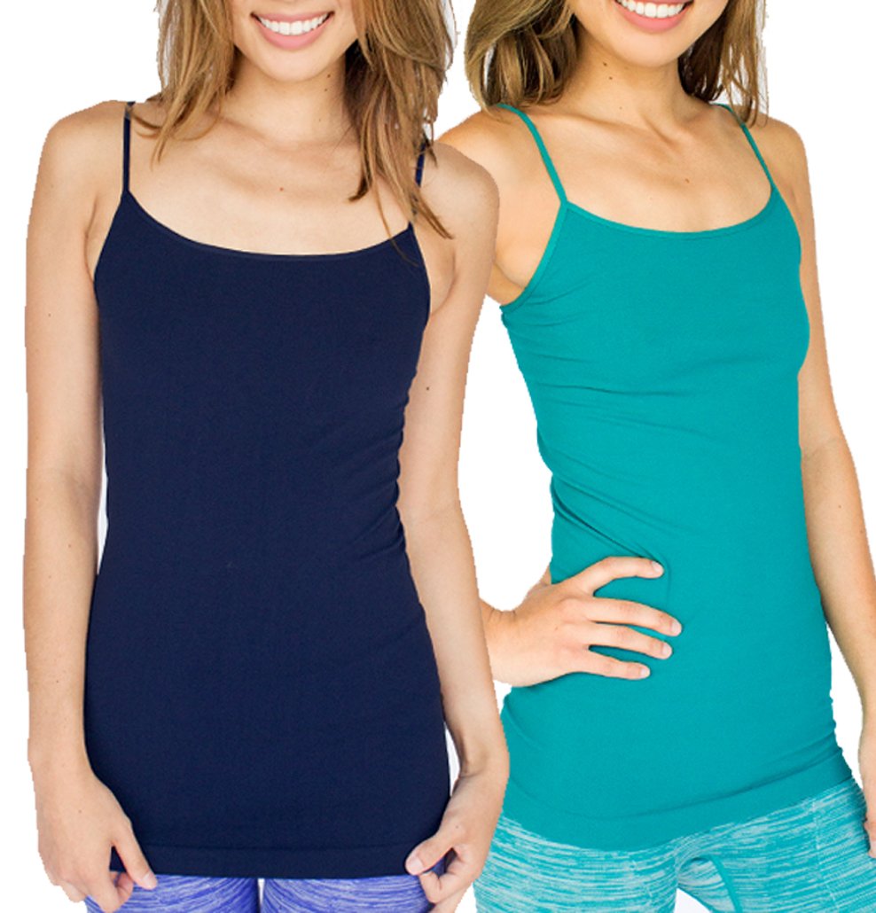 NIKIBIKI Women Seamless Basic Camisole, Made in U.S.A, One Size