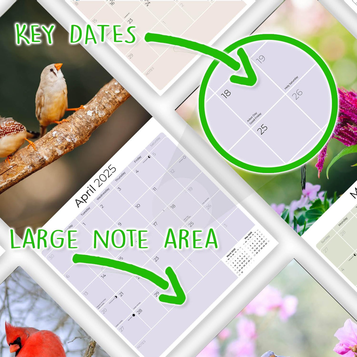 Trump Calendar 2025 Donald Trump Gifts 45 47 President Monthly Wall Calender 12 Month - MAGA - Made In The USA