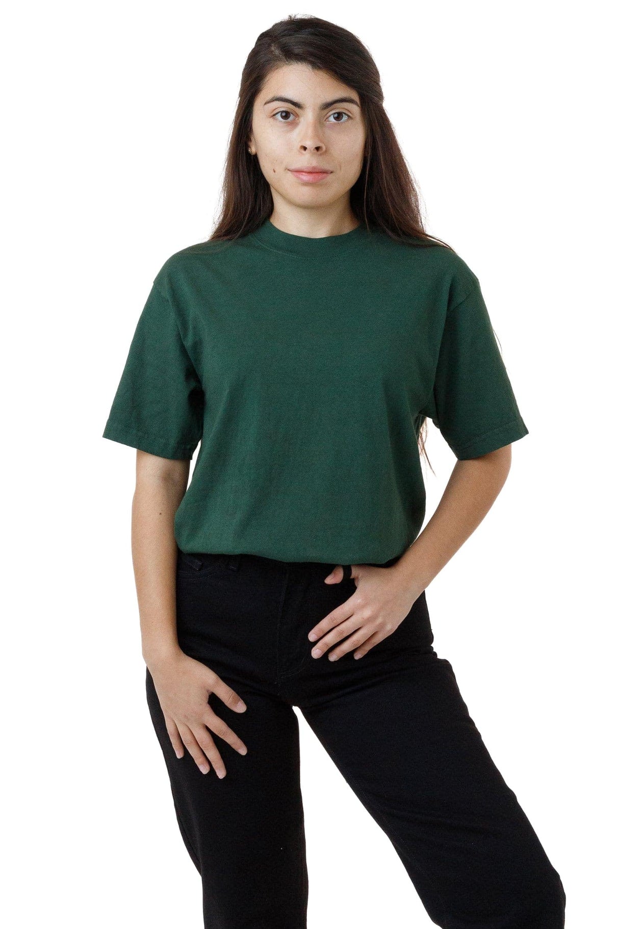 1801 - 6.5oz T-Shirt, Made In USA, Garment-Dyed, Shrink-Free, Relaxed Fit