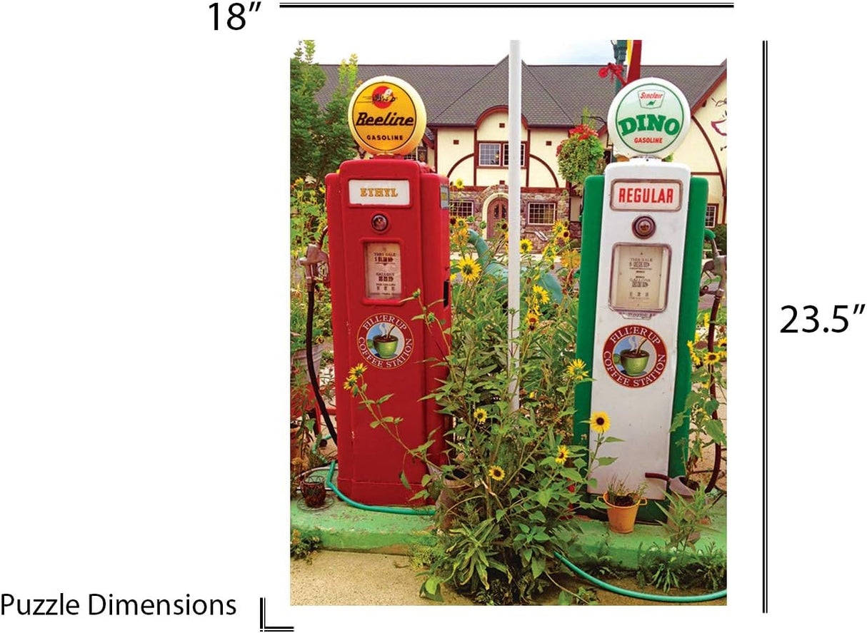 Springbok Puzzle to Remember - Alzheimer & Dementia Activity - 36 Piece Jigsaw Puzzle Coffee Station - Made in USA