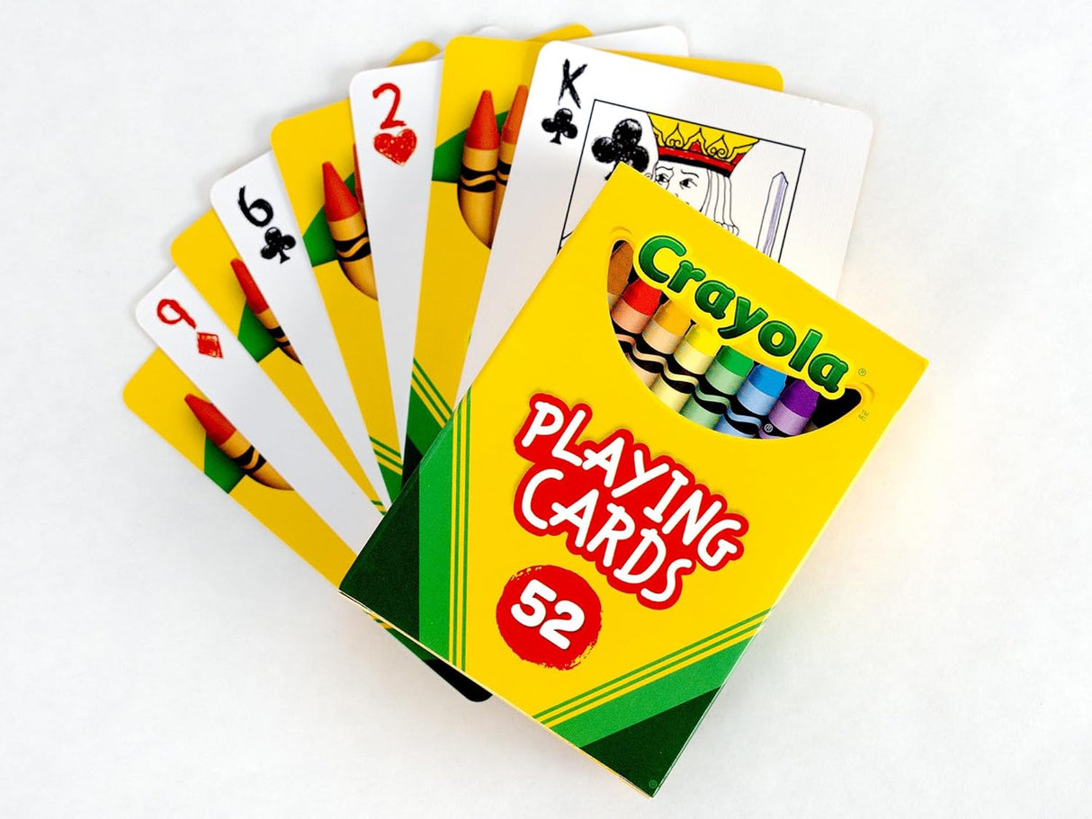 Springbok Crayola Standard Index Deck of Playing Cards