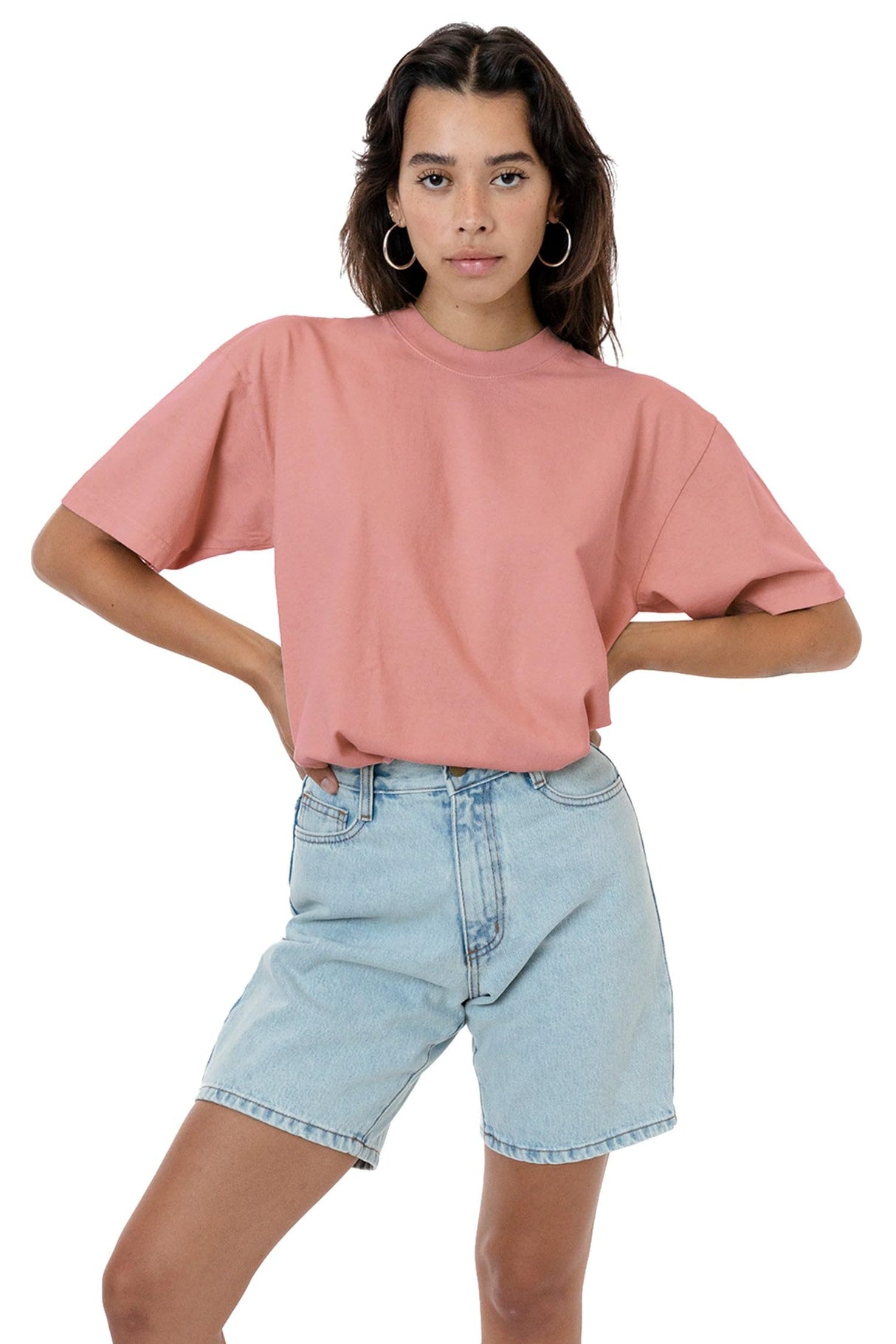 1801 - 6.5oz T-Shirt, Made In USA, Garment-Dyed, Shrink-Free, Relaxed Fit