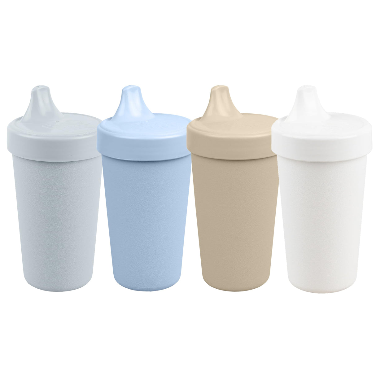 Re-Play Made in USA 10 Oz. Sippy Cups for Toddlers, Pack of 4 - Reusable Spill Proof Cups for Kids, Dishwasher/Microwave Safe - Hard Spout Sippy Cups for Toddlers 3.13" x 6.25", Desert Roses