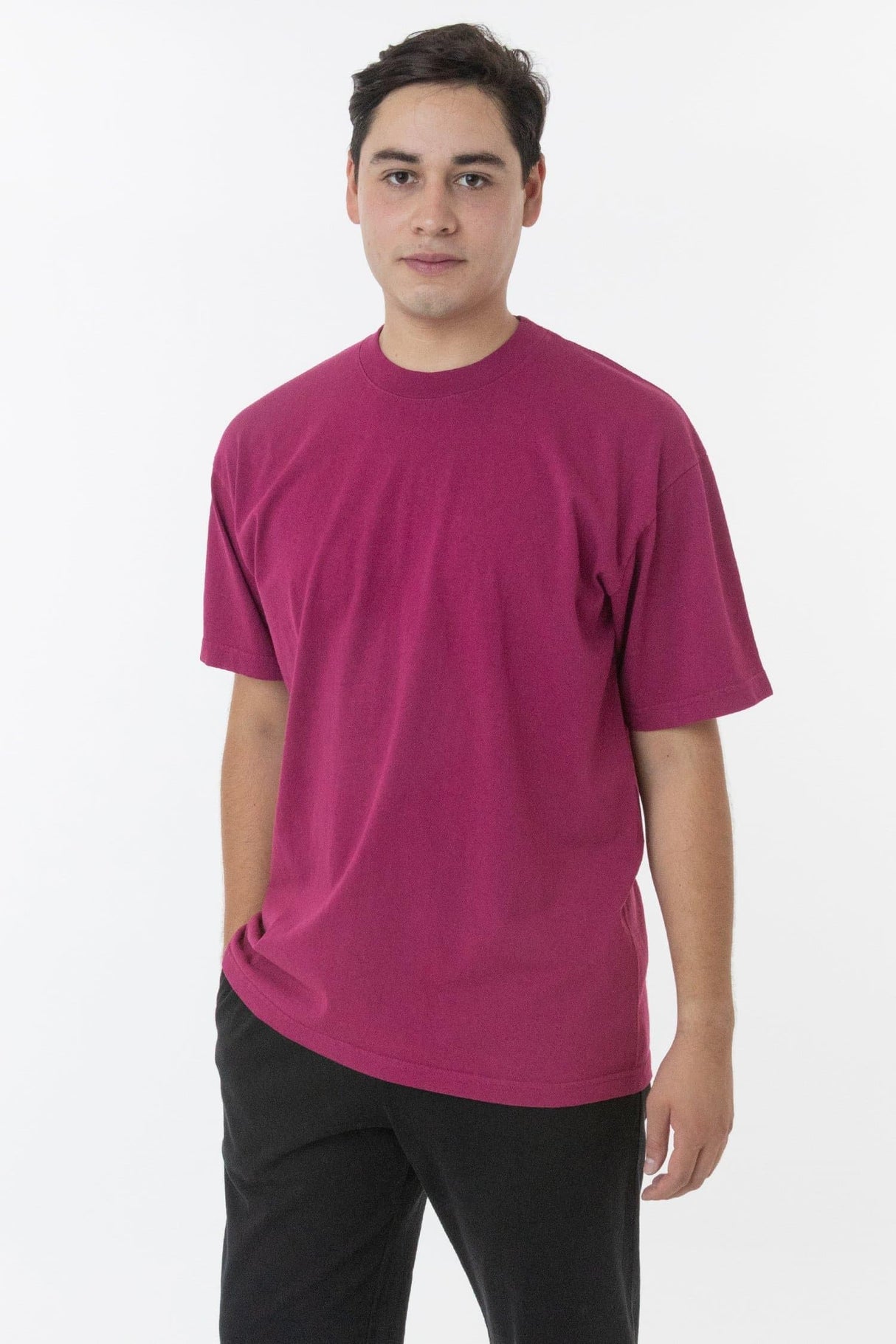 1801 - 6.5oz T-Shirt, Made In USA, Garment-Dyed, Shrink-Free, Relaxed Fit
