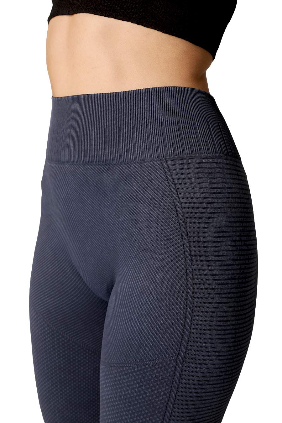 NIKIBIKI Women Seamless Vintage Hybrid Leggings, One Size