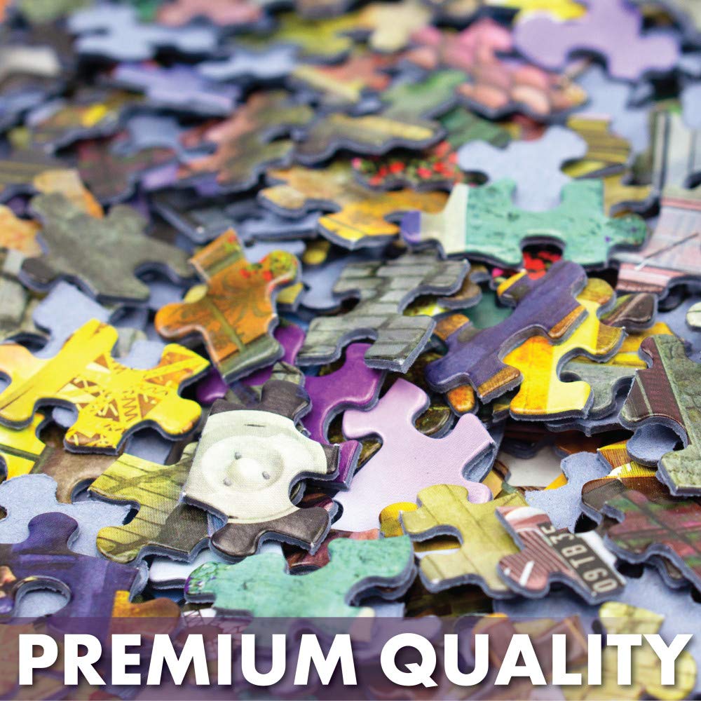 Springbok Puzzles - Signal Point - 500 Piece Jigsaw Puzzle - Large 18 Inches by 23.5 Inches Puzzle - Made in USA - Unique Cut Interlocking Pieces