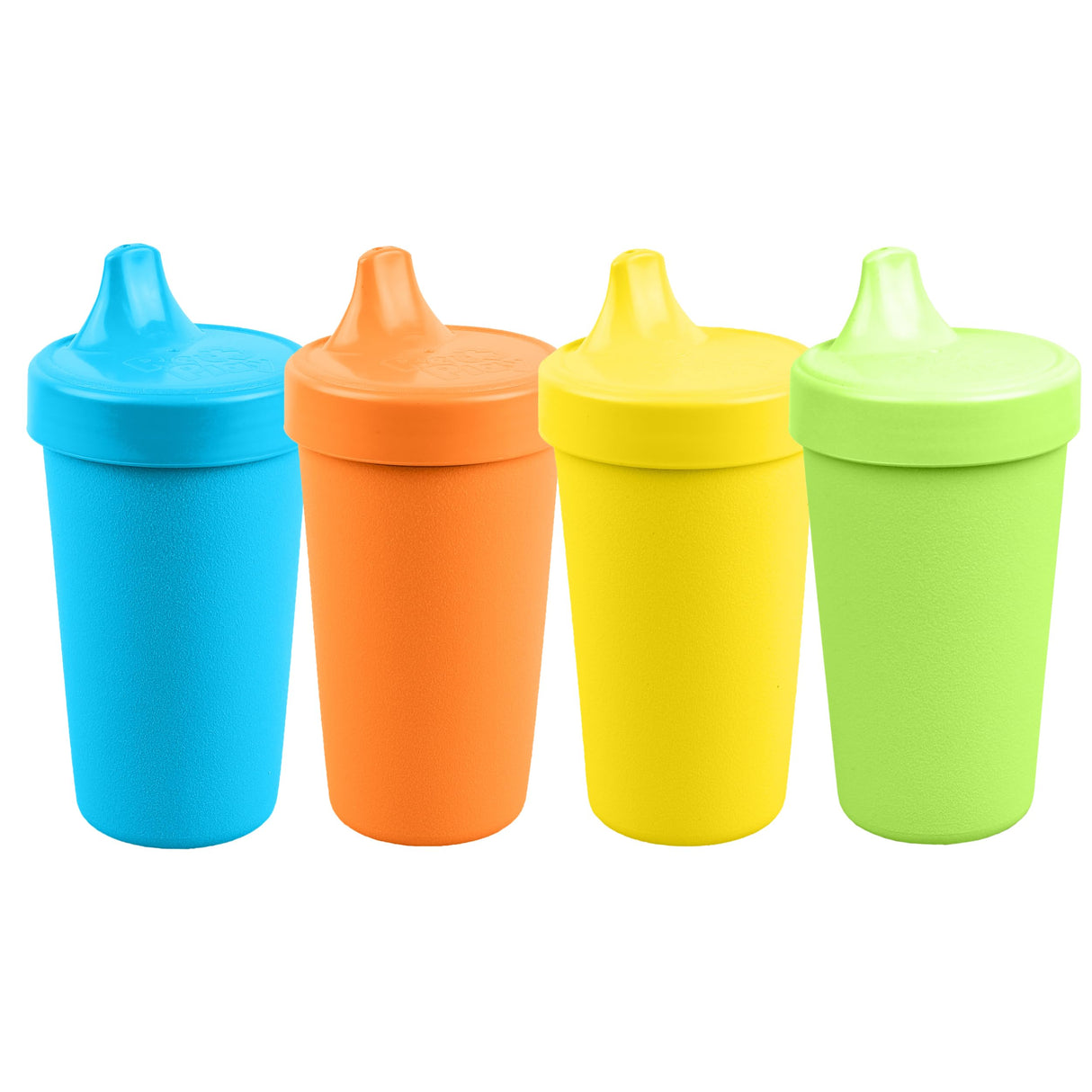Re-Play Made in USA 10 Oz. Sippy Cups for Toddlers, Pack of 4 - Reusable Spill Proof Cups for Kids, Dishwasher/Microwave Safe - Hard Spout Sippy Cups for Toddlers 3.13" x 6.25", Desert Roses