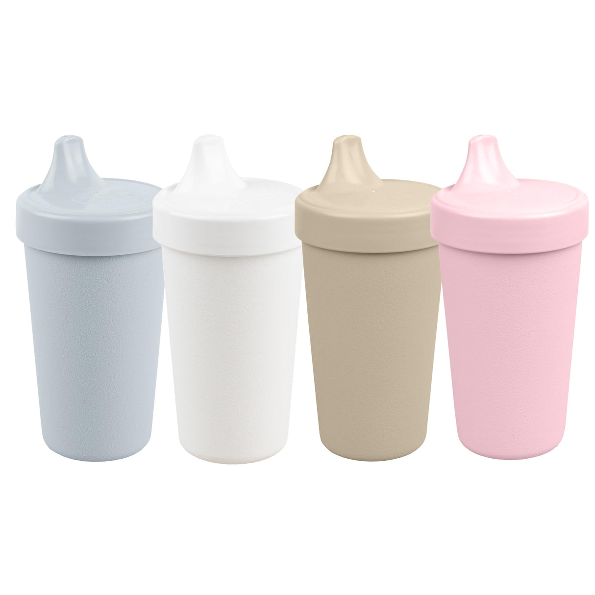 Re-Play Made in USA 10 Oz. Sippy Cups for Toddlers, Pack of 4 - Reusable Spill Proof Cups for Kids, Dishwasher/Microwave Safe - Hard Spout Sippy Cups for Toddlers 3.13" x 6.25", Desert Roses