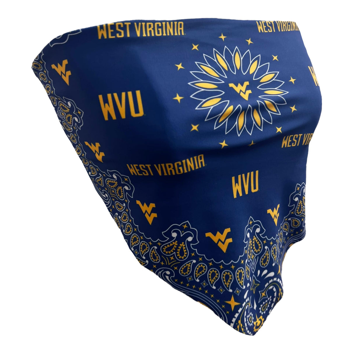 Lojobands Women's Bandana Top Tailgate Outfit College Tank Top Crop Top Made in USA One Size Fits Most