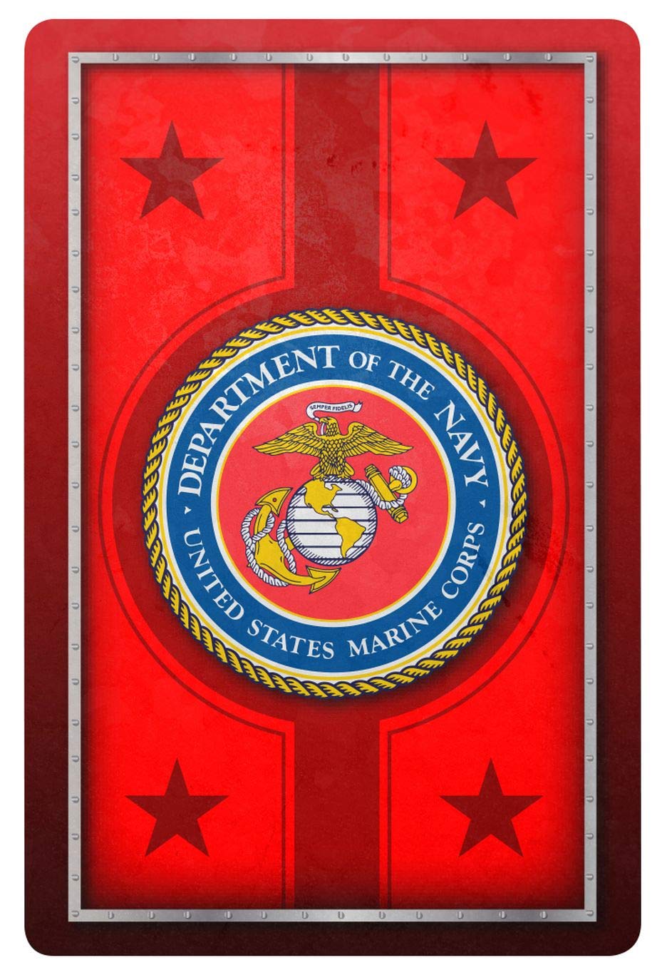 Springbok - United States Marine Corps Playing Cards - Officially Licensed 52 Playing Card Deck - Made in USA