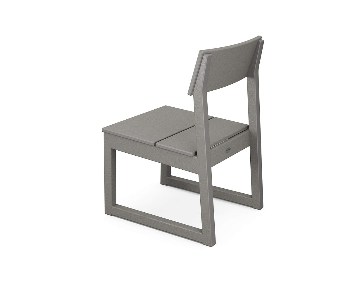 POLYWOOD® Edge Dining Chair, Black