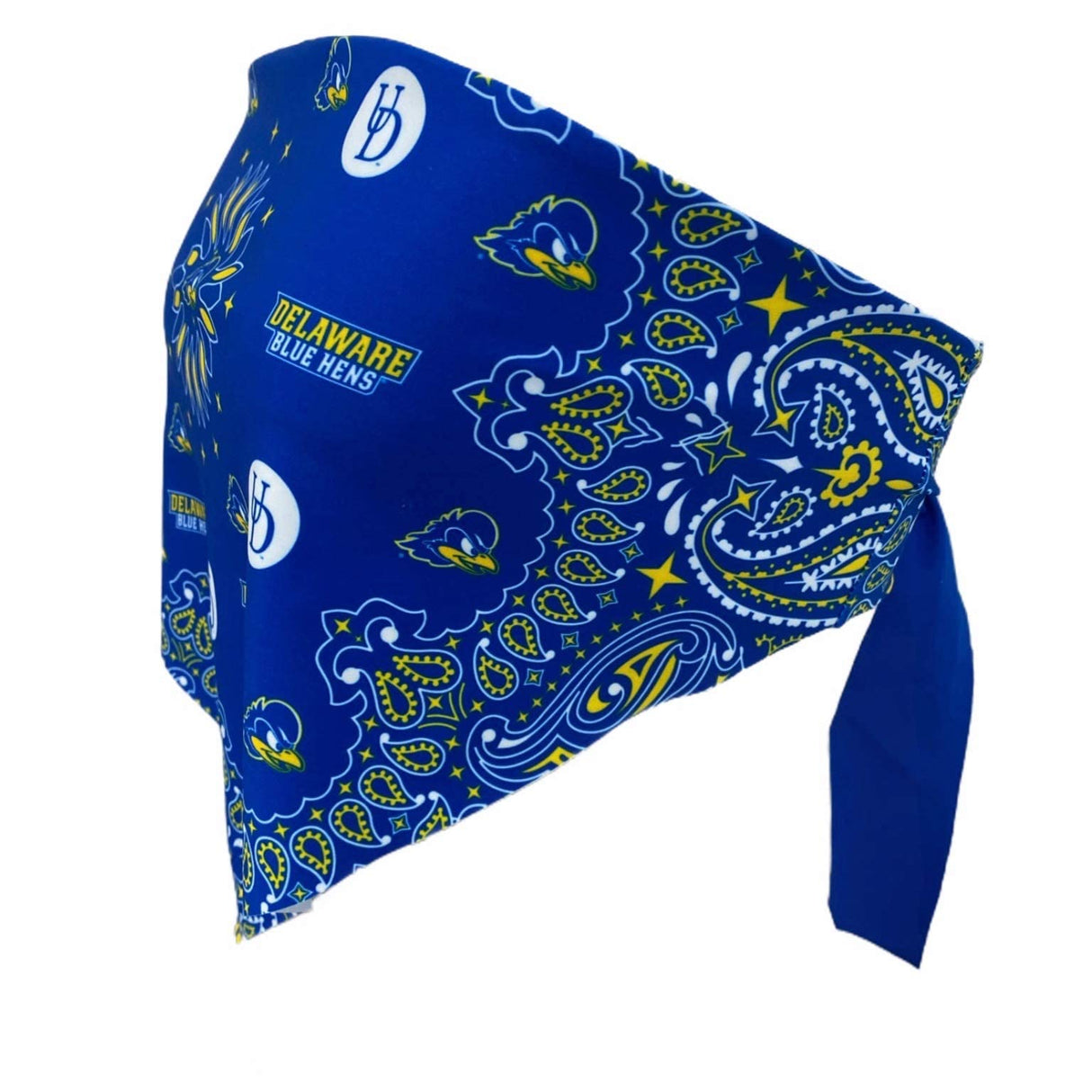 Lojobands Women's Bandana Top Tailgate Outfit College Tank Top Crop Top Made in USA One Size Fits Most