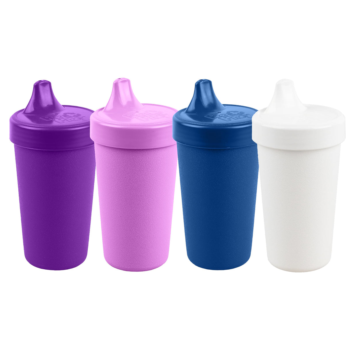 Re-Play Made in USA 10 Oz. Sippy Cups for Toddlers, Pack of 4 - Reusable Spill Proof Cups for Kids, Dishwasher/Microwave Safe - Hard Spout Sippy Cups for Toddlers 3.13" x 6.25", Desert Roses
