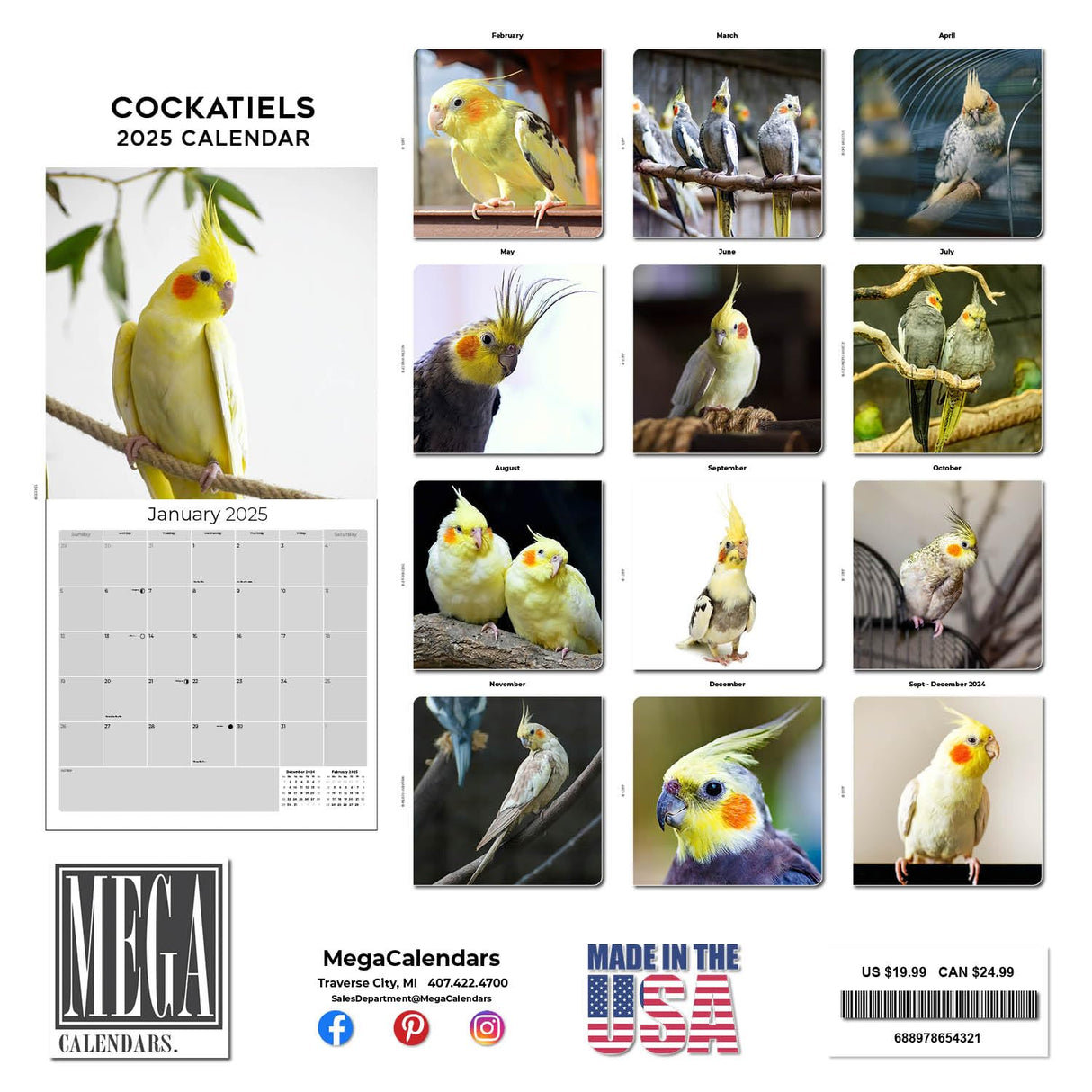 Trump Calendar 2025 Donald Trump Gifts 45 47 President Monthly Wall Calender 12 Month - MAGA - Made In The USA