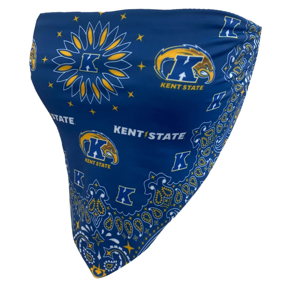 Lojobands Women's Bandana Top Tailgate Outfit College Tank Top Crop Top Made in USA One Size Fits Most