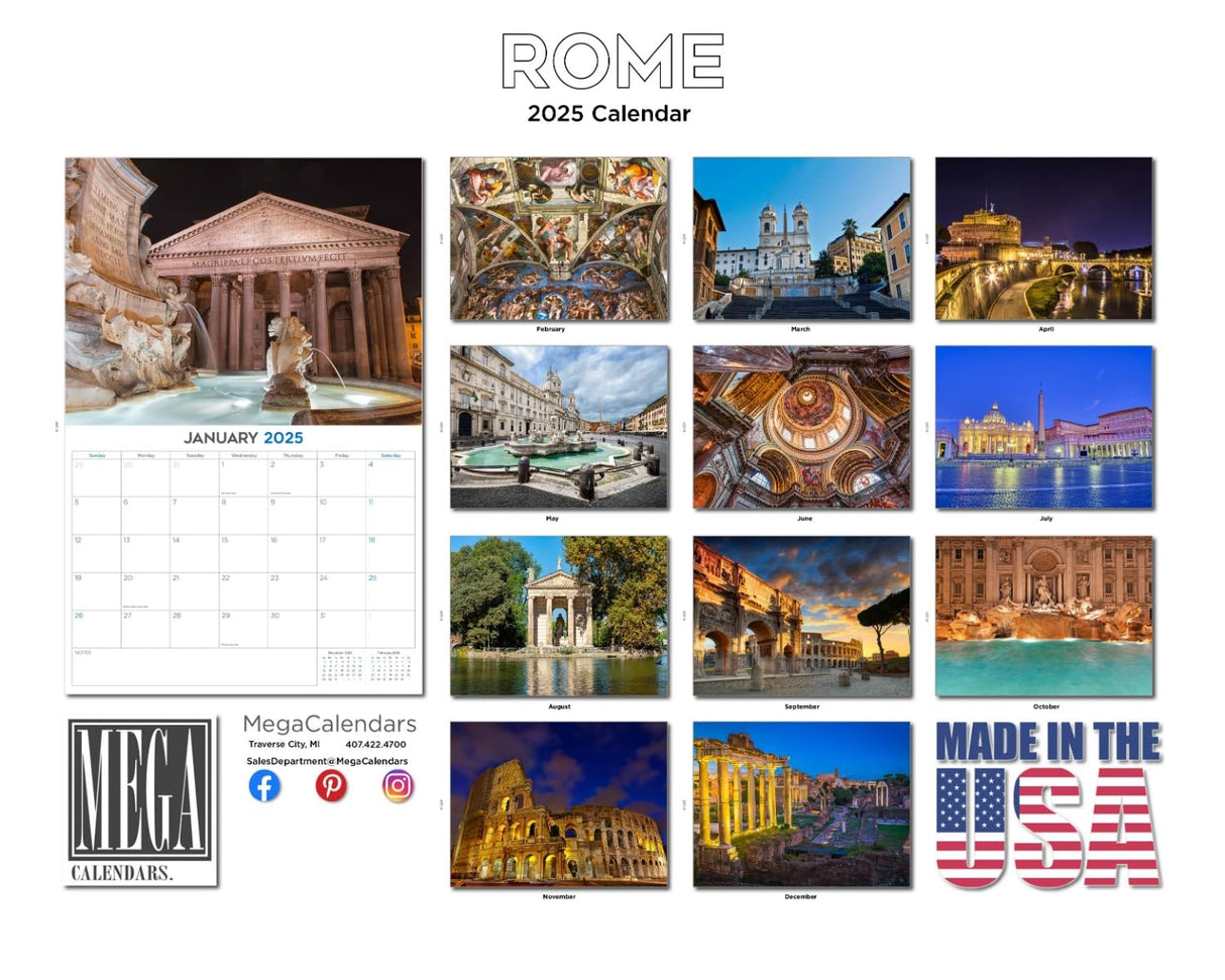 Trump Calendar 2025 Donald Trump Gifts 45 47 President Monthly Wall Calender 12 Month - MAGA - Made In The USA